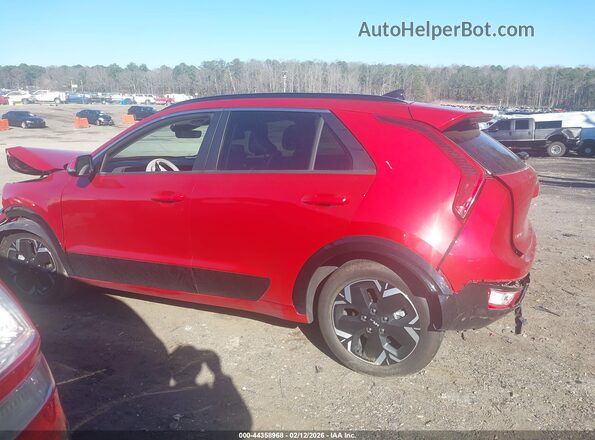 KNDCR3L18P5042275 2023 KIA NIRO EV Красный Панорамный вид салона 360°