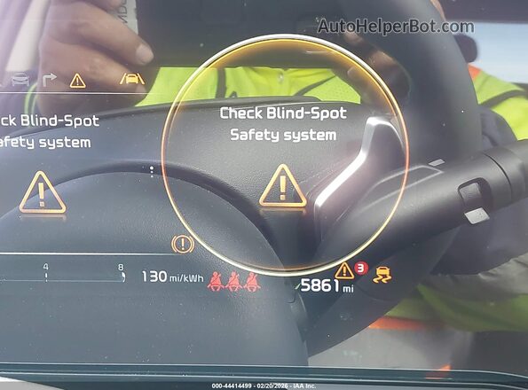 KNDCR3L18S5141266 2025 KIA NIRO EV Белый 