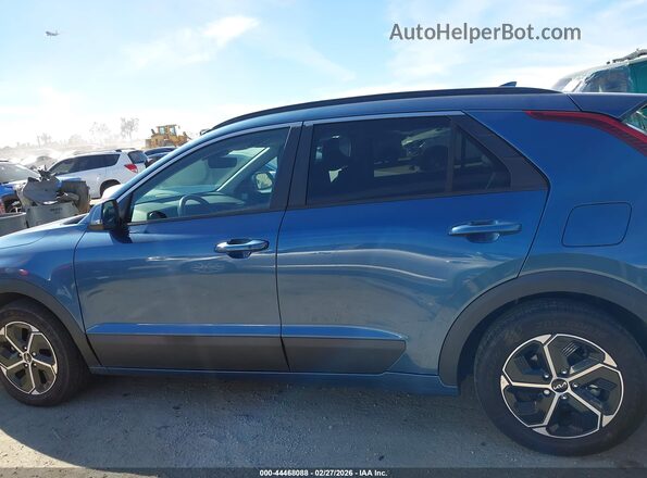 KNDCR3LE1R5197093 2024 KIA NIRO Синий Панорамный вид салона 360°