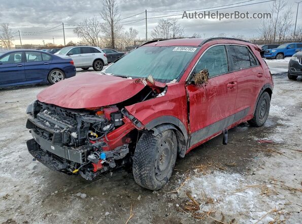 KNDCR3LE6S5298331 2025 KIA NIRO Красный Передняя левая четверть