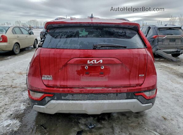 KNDCR3LE6S5298331 2025 KIA NIRO Красный Вид сзади