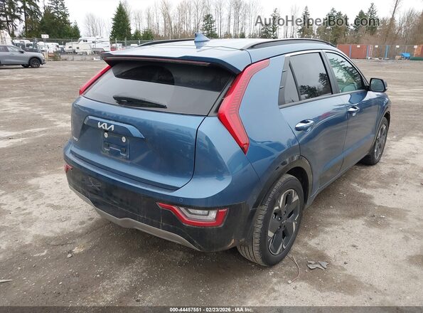 KNDCT3L11P5044919 2023 KIA NIRO EV Синий Задняя правая четверть
