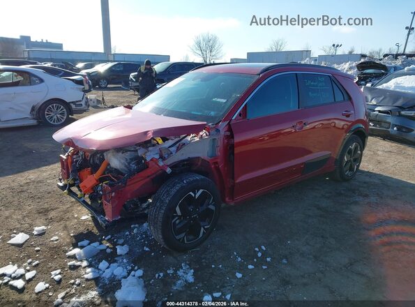 KNDCT3L16S5141168 2025 KIA NIRO EV Красный Передняя левая четверть