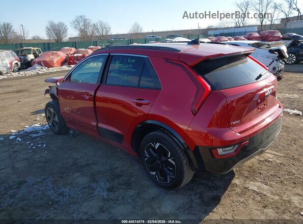 KNDCT3L16S5141168 2025 KIA NIRO EV Красный Задняя левая четверть