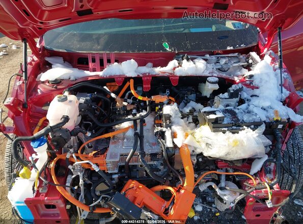KNDCT3L16S5141168 2025 KIA NIRO EV Красный Вид сзади