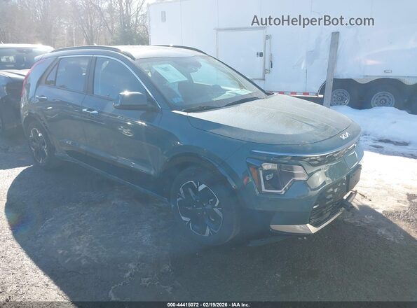 KNDCT3L17R5110022 2024 KIA NIRO EV Зеленый Передняя правая четверть