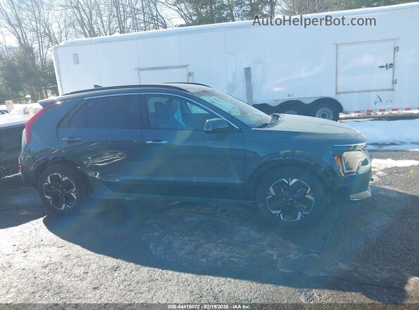 KNDCT3L17R5110022 2024 KIA NIRO EV Зеленый Вид задней части салона