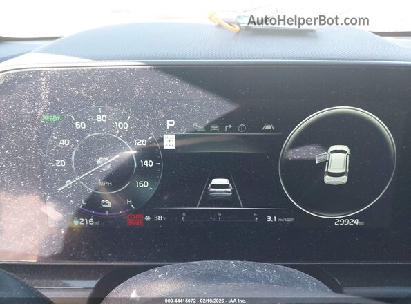 KNDCT3L17R5110022 2024 KIA NIRO EV Зеленый Вид задних сидений