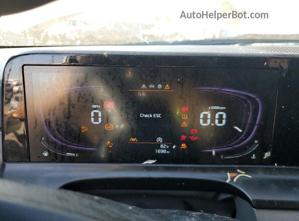KNDEP2AA0T7868886 2026 KIA SELTOS Серый Вид щитка приборов