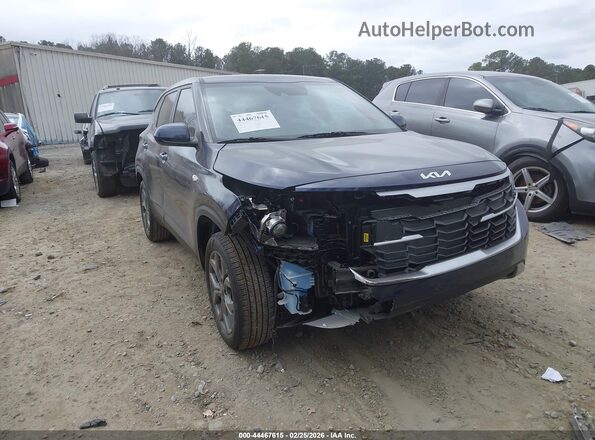 KNDEPCAAXT7903729 2026 KIA SELTOS Dark Blue Передняя правая четверть