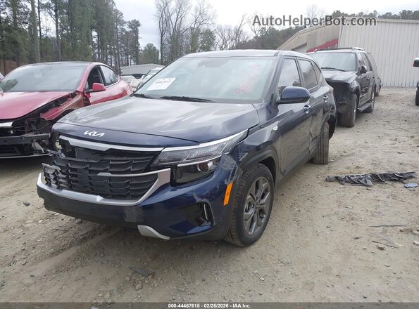 KNDEPCAAXT7903729 2026 KIA SELTOS Dark Blue Передняя левая четверть