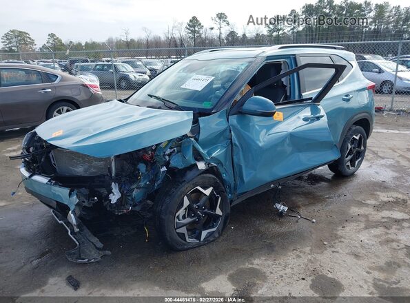 KNDERCAAXR7557295 2024 KIA SELTOS Синий Вид спереди