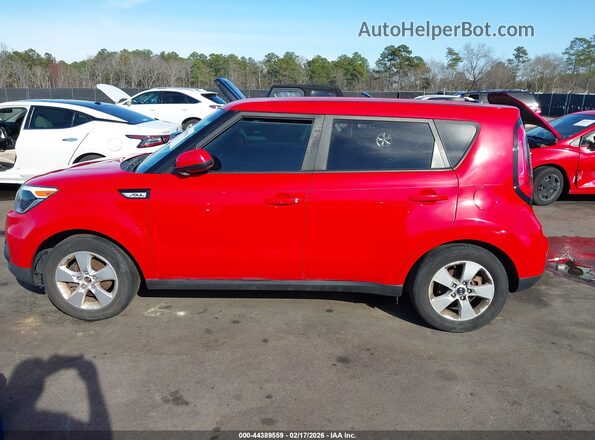 KNDJN2A25K7022927 2019 KIA SOUL Красный Панорамный вид салона 360°