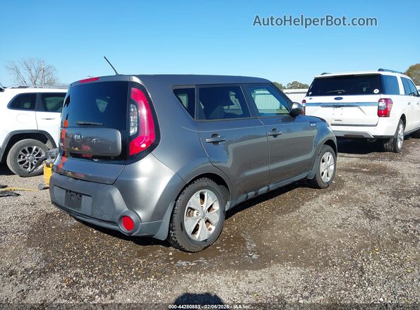 KNDJN2A27G7302002 2016 KIA SOUL Серый Задняя правая четверть