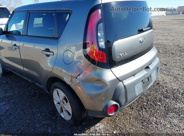 KNDJN2A27G7302002 2016 KIA SOUL Серый Вид спереди