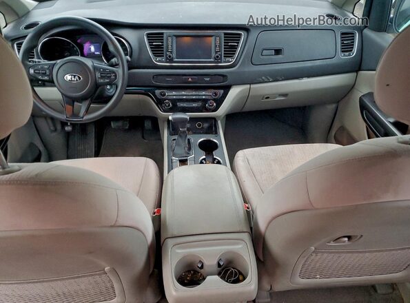 KNDMA5C12L6586606 2020 KIA SEDONA White Widok deski rozdzielczej