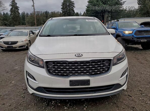KNDMA5C12L6586606 2020 KIA SEDONA White Widok z przodu