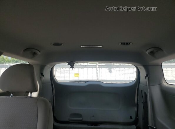 KNDMA5C17G6184554 2016 KIA SEDONA Черный Вид задних сидений