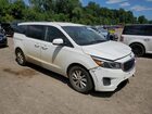 2017 Kia Sedona Lx White vin: KNDMB5C12H6249406