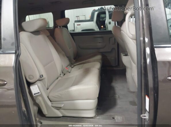 KNDMB5C12J6374783 2018 KIA SEDONA Коричневый Вид наклейки с VIN-кодом