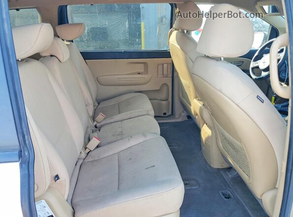 KNDMB5C15G6151887 2016 KIA SEDONA Желто-коричневый Вид задней части салона