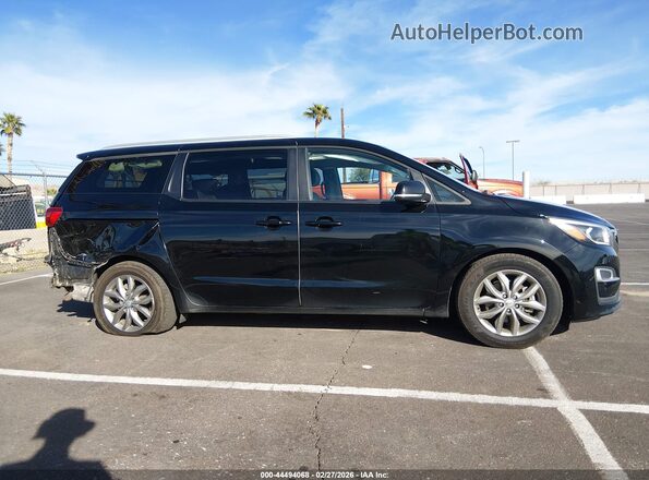 KNDMB5C15M6662365 2021 KIA SEDONA Black Vista interior de 360 grados