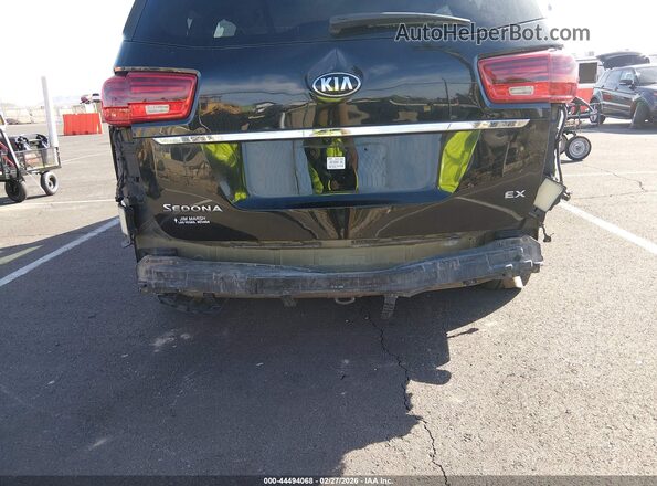 KNDMB5C15M6662365 2021 KIA SEDONA Black Vista frontal