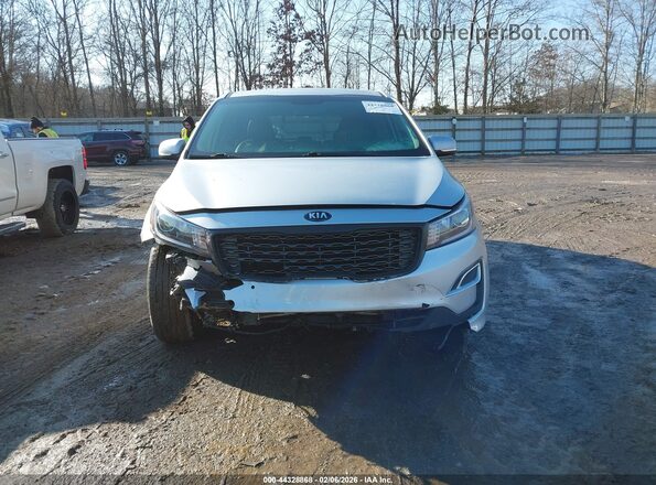 KNDMB5C15M6672037 2021 KIA SEDONA Silver ხელსაწყოთა პანელის ხედი