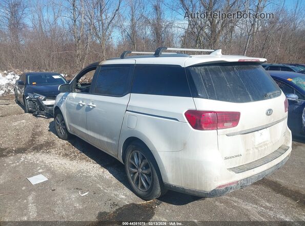 KNDMB5C16K6556827 2019 KIA SEDONA Белый Задняя левая четверть