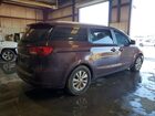2016 Kia Sedona Lx Бордовый vin: KNDMB5C17G6143306