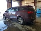 2016 Kia Sedona Lx Бордовый vin: KNDMB5C17G6143306