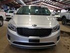 2017 Kia Sedona Lx Серебряный vin: KNDMB5C18H6265268