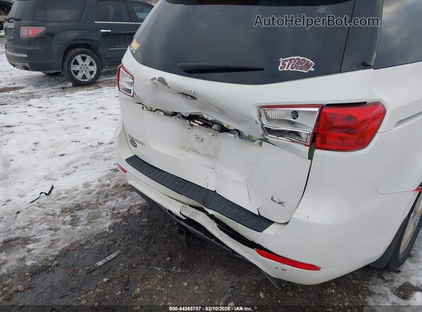 KNDMB5C18J6374786 2018 KIA SEDONA Белый Вид щитка приборов