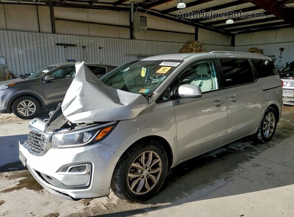 KNDMB5C18M6672467 2021 KIA SEDONA Silver Front left