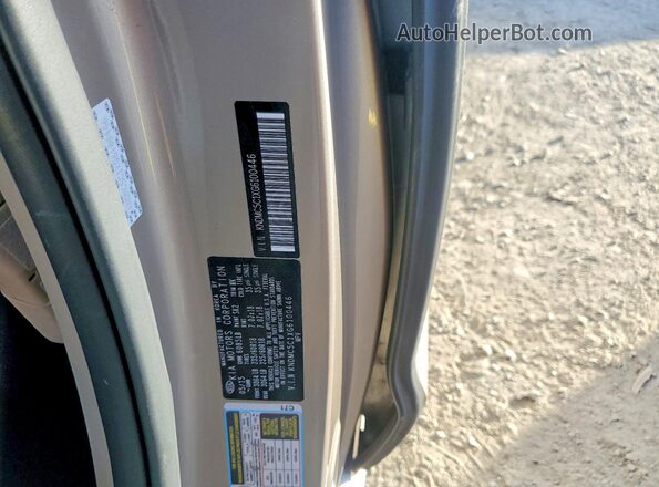 KNDMC5C1XG6100446 2016 KIA SEDONA Кремовый Вид подкапотного пространства