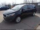 2016 Kia Sedona Ex Черный vin: KNDMC5C1XG6139246