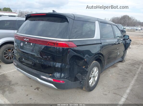 KNDNB4H30R6406540 2024 KIA CARNIVAL MPV Черный Задняя правая четверть