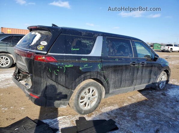 KNDNB4H35R6354483 2024 KIA CARNIVAL Черный Задняя правая четверть