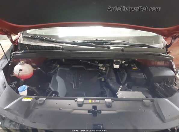 KNDNB4H38P6212612 2023 KIA CARNIVAL MPV Бордовый Вид сзади