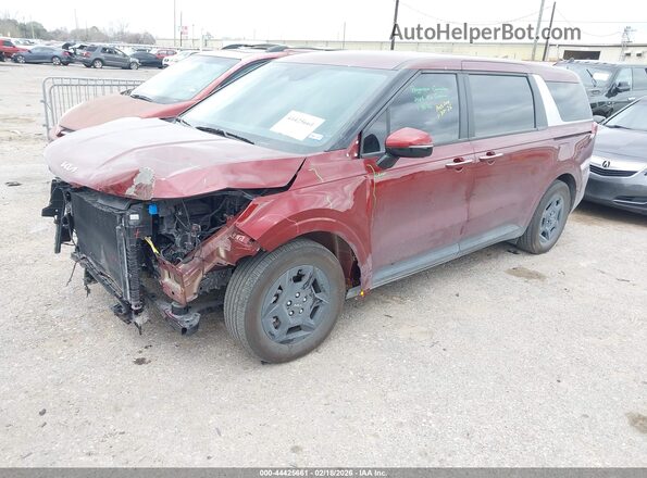 KNDNB5K34S6535160 2025 KIA CARNIVAL MPV Red Przód lewy