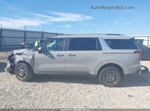 KNDNC5KA2S6048695 2025 KIA CARNIVAL MPV HYBRID Серый Панорамный вид салона 360°