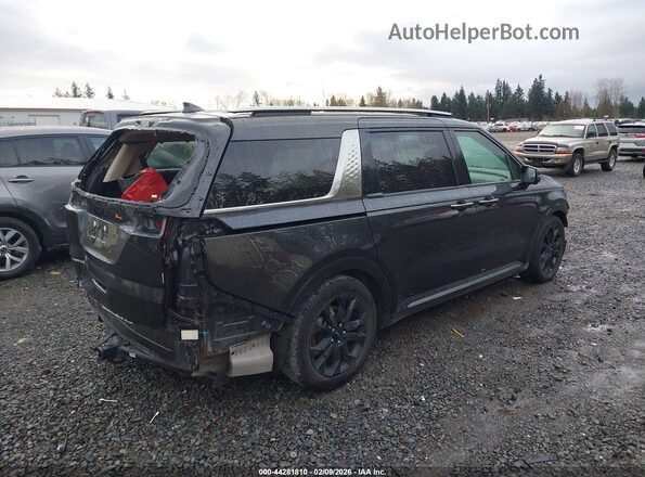 KNDNE5H30P6267343 2023 KIA CARNIVAL MPV Серый Задняя правая четверть