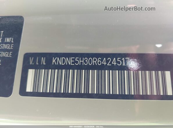 KNDNE5H30R6424517 2024 KIA CARNIVAL MPV Серый Вид подкапотного пространства