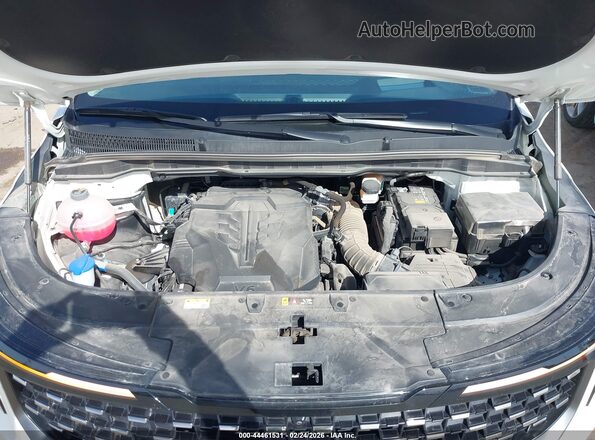 KNDNE5K30S6486076 2025 KIA CARNIVAL MPV White Widok z tyłu