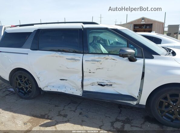 KNDNE5K30S6486076 2025 KIA CARNIVAL MPV White Widok z przodu