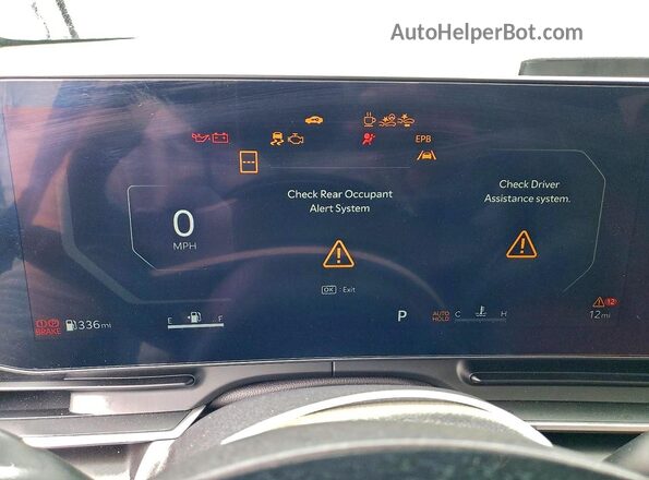 KNDNE5K34S6485318 2025 KIA CARNIVAL Teal Vista del cuadro de instrumentos
