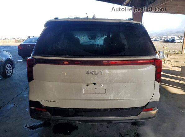 KNDNE5K38S6487248 2025 KIA CARNIVAL White Widok z tyłu