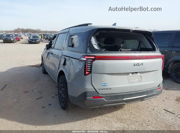 KNDNE5KA2S6043720 2025 KIA CARNIVAL MPV HYBRID Серый Задняя левая четверть
