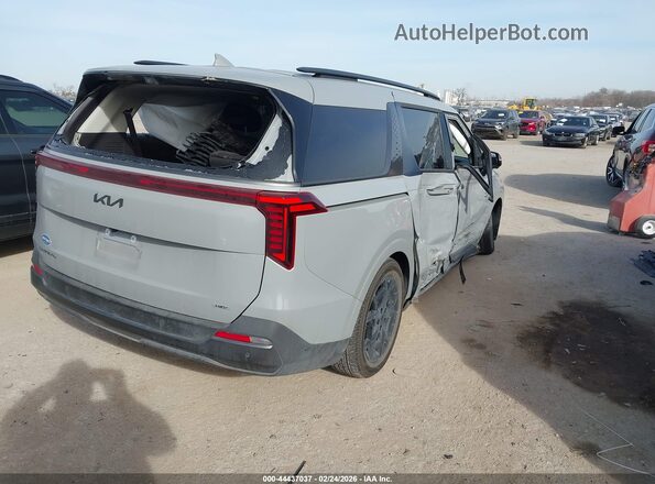 KNDNE5KA2S6043720 2025 KIA CARNIVAL MPV HYBRID Серый Задняя правая четверть