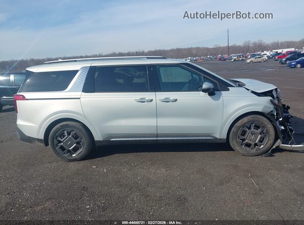 KNDNE5KA4S6061474 2025 KIA CARNIVAL MPV HYBRID Серый Вид задней части салона